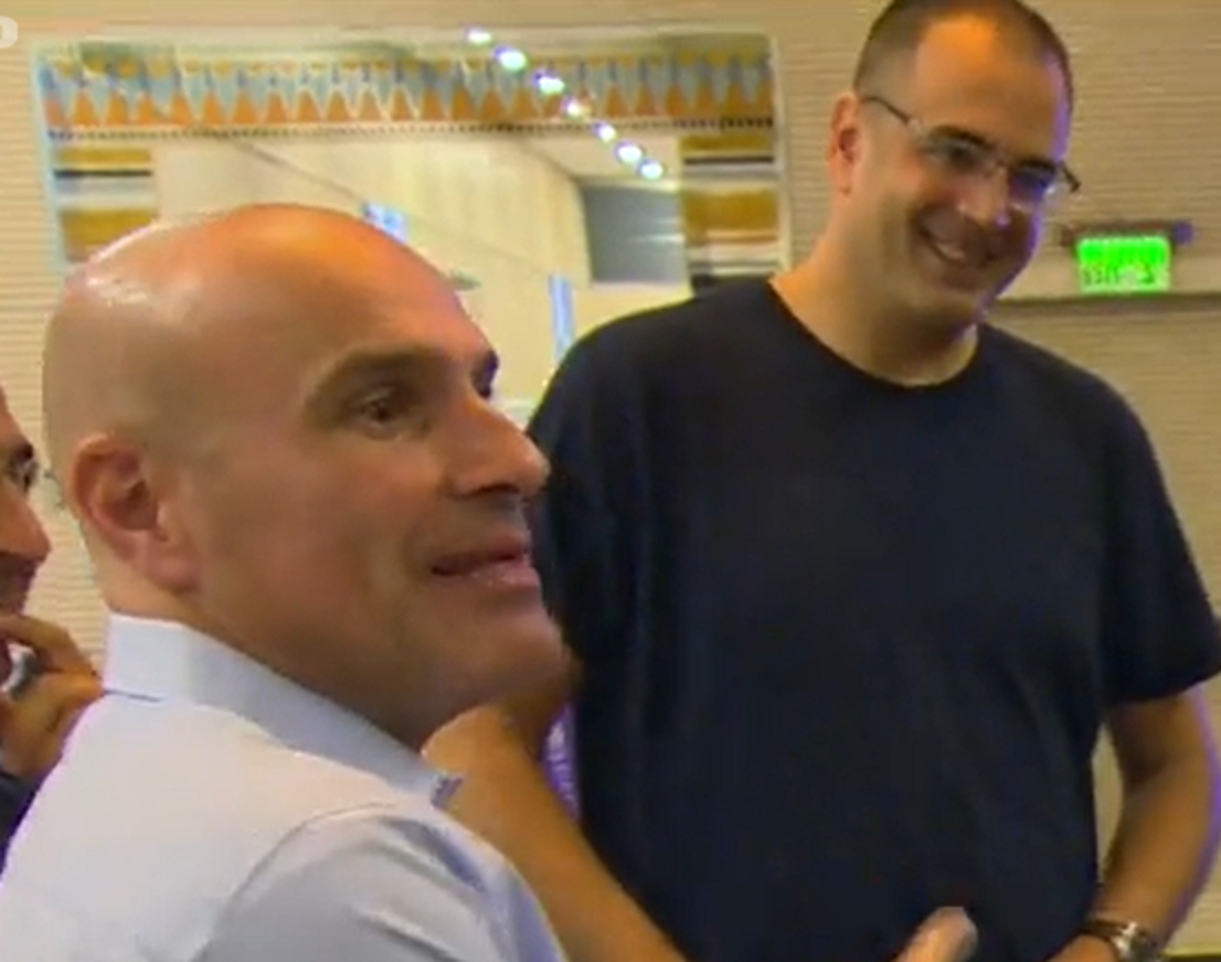 אפי נוה עם השופט בני שגיא בכנס באילת 2017