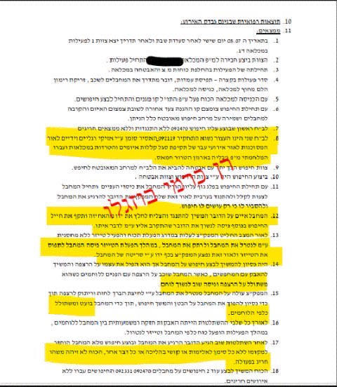 אונס מחבל הנוחבה בשדה תימן רק אחרי 7.5 שעות נזל לו דם בתחת
