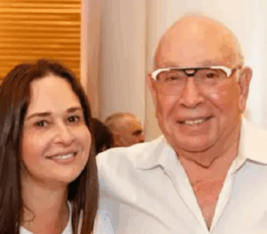 ברוך איבצ'ר עם הבת שלו דפנה איבצ'ר שהגרוש שלה גיל שביט