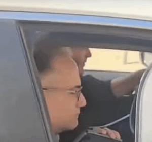 שרון אפק נמלט מזירת שיבוש חקירה אצל הפצרית